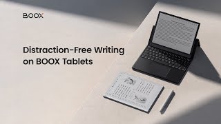 BOOX e-ink tablet lifestyle image