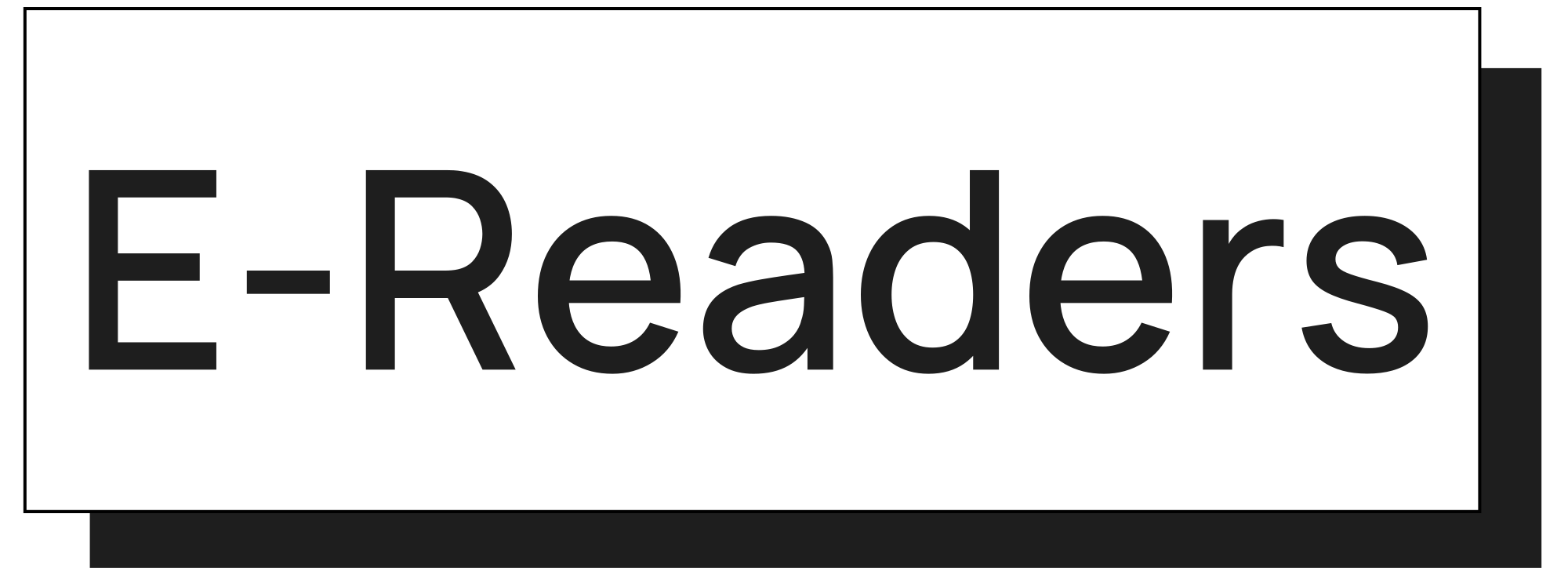 E-Readers