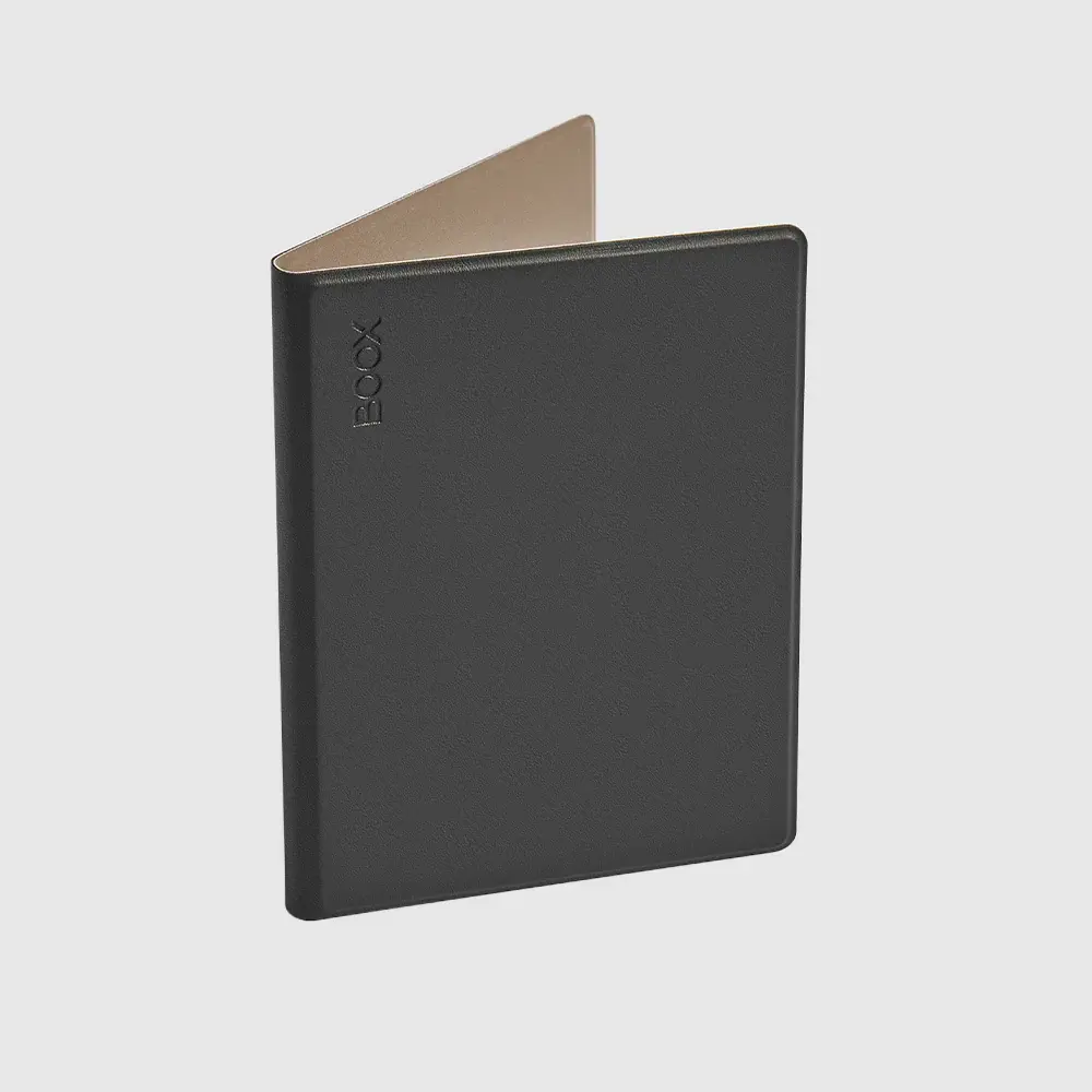 Boox Go 6 magnetic case front – soft synthetic leather cover