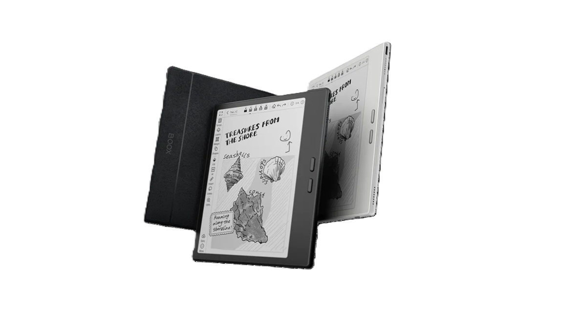 BOOX Go 7 compact e-reader with slim portable design