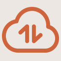 Cloud sync feature icon for BOOX Note Max e-ink tablet