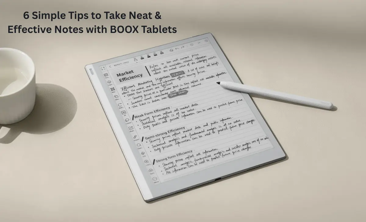 Boox Tablets